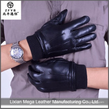 China al por mayor de alta calidad de moda para hombre de cuero guantes